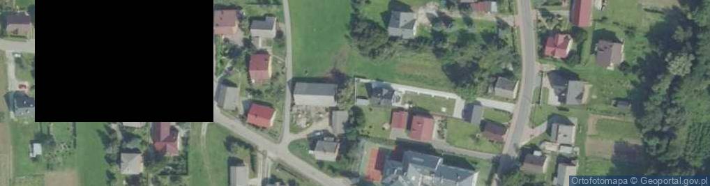 Zdjęcie satelitarne Zagórze (powiat wielicki)