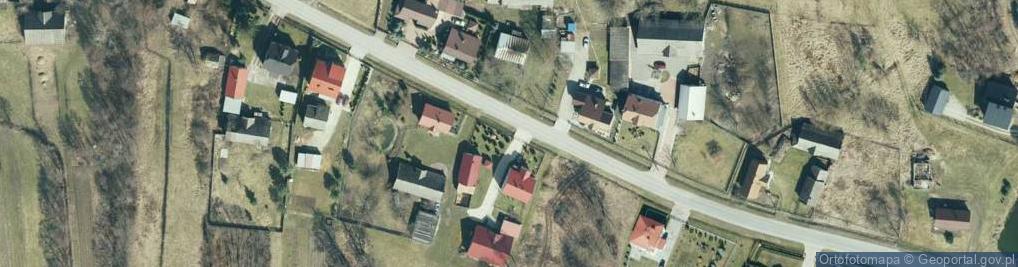 Zdjęcie satelitarne Zagrody (województwo małopolskie)