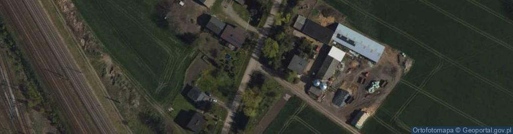 Zdjęcie satelitarne Zajączkowo-Dworzec