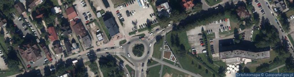 Zdjęcie satelitarne Zakopane