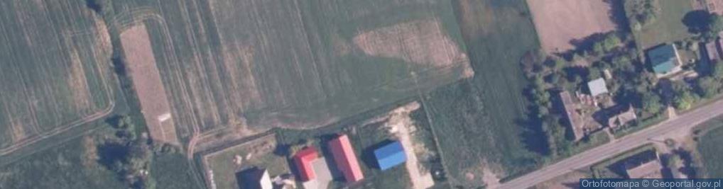Zdjęcie satelitarne Zakrzewo (województwo zachodniopomorskie)