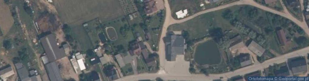 Zdjęcie satelitarne Zalesie (powiat chojnicki)
