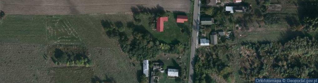 Zdjęcie satelitarne Zalesie (powiat łańcucki)