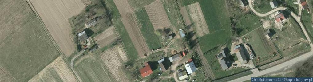 Zdjęcie satelitarne Zalesie (powiat przemyski)