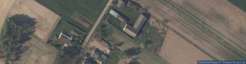Zdjęcie satelitarne Zalesie (powiat skierniewicki)
