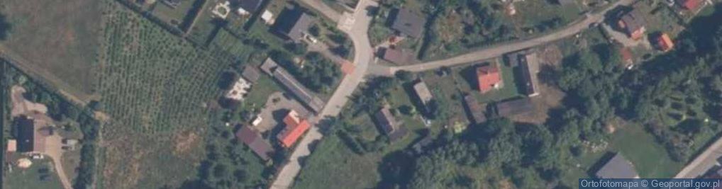 Zdjęcie satelitarne Zalesie (powiat złotowski)