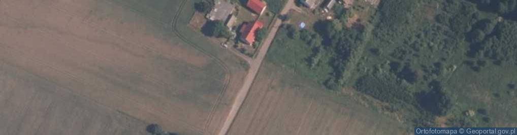 Zdjęcie satelitarne Zalesie (województwo opolskie)
