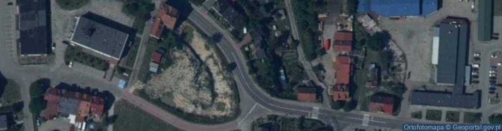 Zdjęcie satelitarne Zalewo