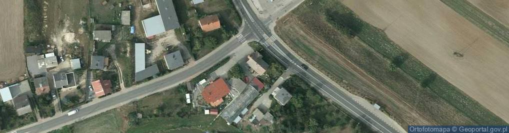 Zdjęcie satelitarne Żalno