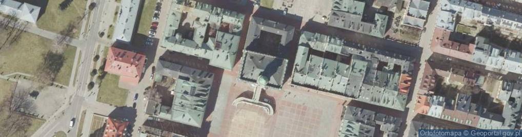 Zdjęcie satelitarne Zamojski Ośrodek Informacji Turystycznej - OSiR