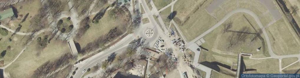 Zdjęcie satelitarne Zamość
