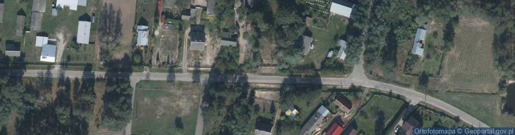 Zdjęcie satelitarne Zanie (województwo lubelskie)