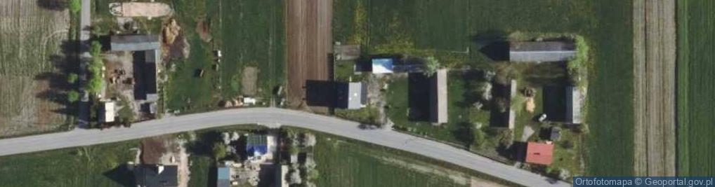 Zdjęcie satelitarne Zaorze (gmina Czerwin)
