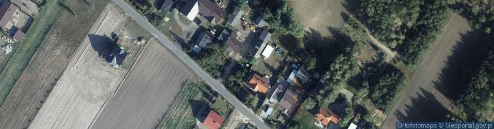 Zdjęcie satelitarne Zawały (województwo kujawsko-pomorskie)