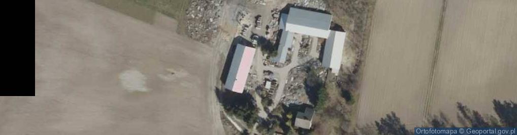 Zdjęcie satelitarne Zawrocie-Nowiny