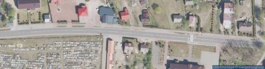 Zdjęcie satelitarne Zbójna