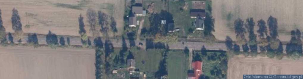 Zdjęcie satelitarne Zdrójki (powiat człuchowski)