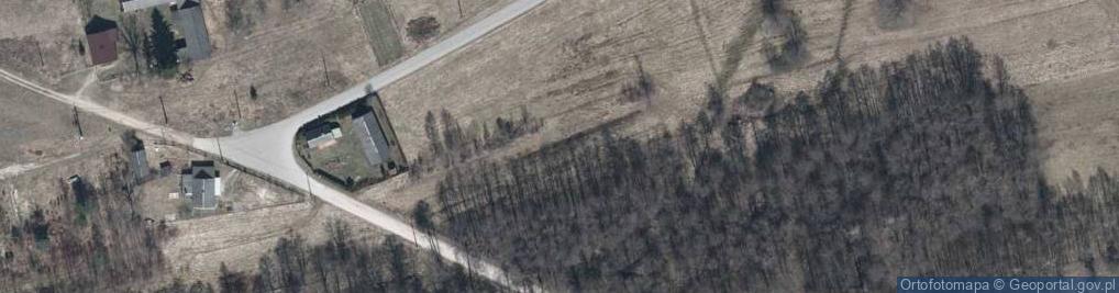 Zdjęcie satelitarne Żebrówka
