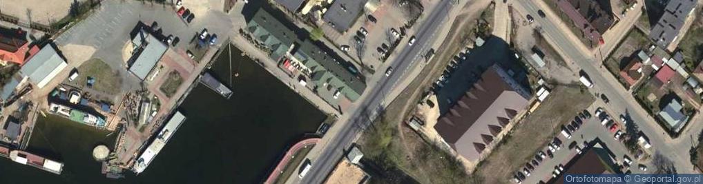 Zdjęcie satelitarne Żegluga Augustowska - Port