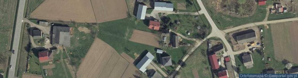Zdjęcie satelitarne Zielona (powiat bocheński)