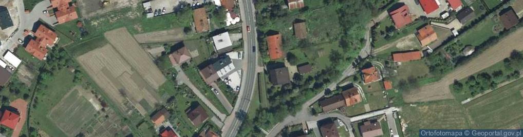 Zdjęcie satelitarne Zielonki (województwo małopolskie)