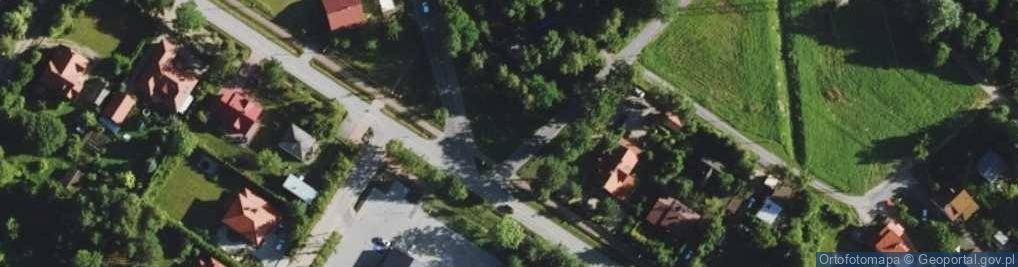 Zdjęcie satelitarne Złotokłos
