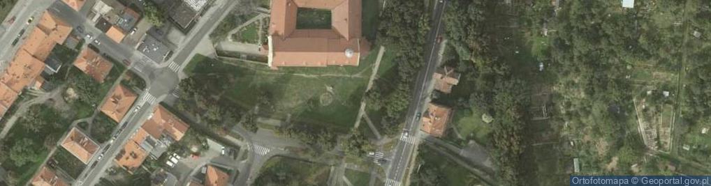 Zdjęcie satelitarne Złotoryja