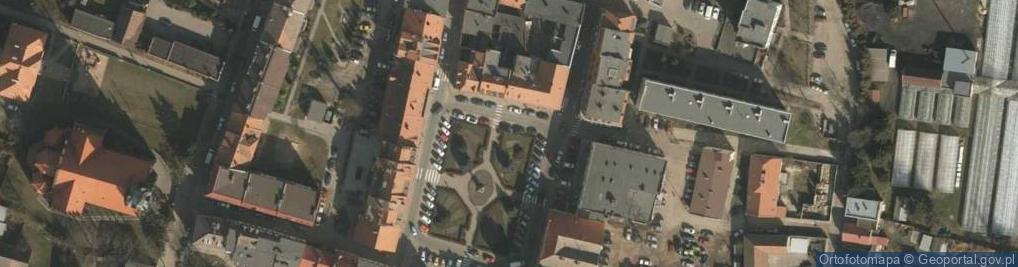 Zdjęcie satelitarne Żmigród