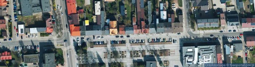 Zdjęcie satelitarne PaczkoPunkt InPost POP-BEL17