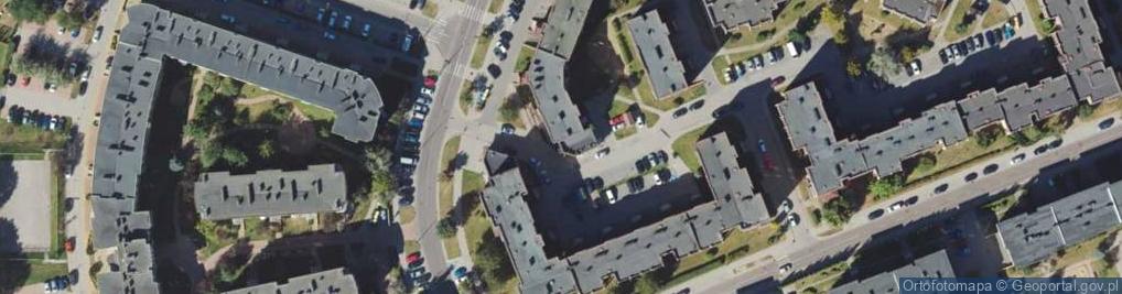 Zdjęcie satelitarne PaczkoPunkt InPost POP-BIA112
