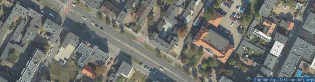 Zdjęcie satelitarne PaczkoPunkt InPost POP-BYD49