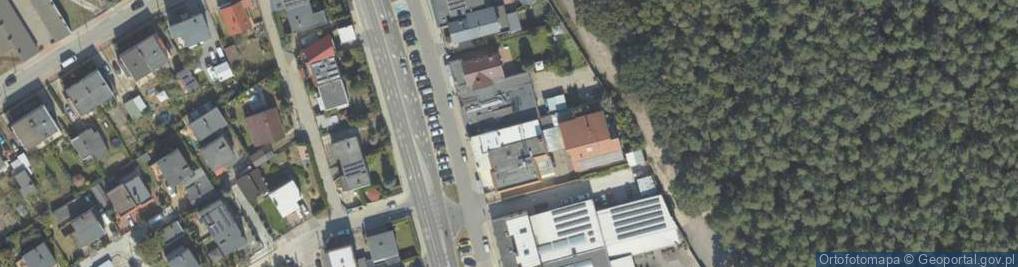 Zdjęcie satelitarne PaczkoPunkt InPost POP-BYD87