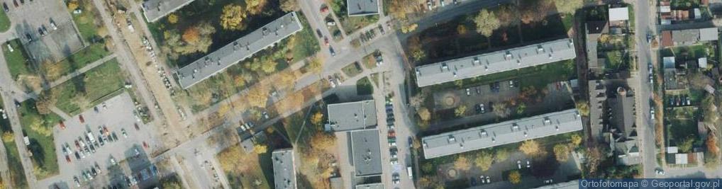 Zdjęcie satelitarne PaczkoPunkt InPost POP-CZE12