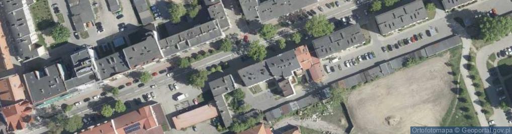 Zdjęcie satelitarne PaczkoPunkt InPost POP-ELK18