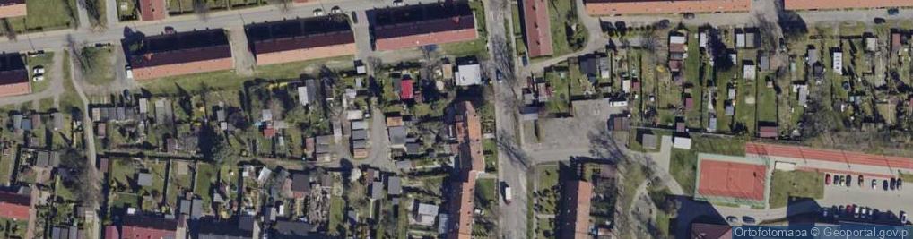 Zdjęcie satelitarne PaczkoPunkt InPost POP-GLI42