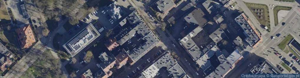 Zdjęcie satelitarne PaczkoPunkt InPost POP-GLI45
