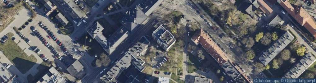 Zdjęcie satelitarne PaczkoPunkt InPost POP-GLI46