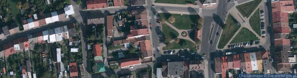 Zdjęcie satelitarne PaczkoPunkt InPost POP-GLM3