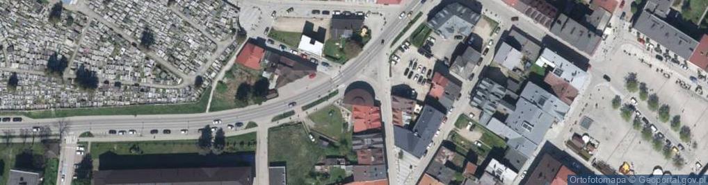 Zdjęcie satelitarne PaczkoPunkt InPost POP-GOR10