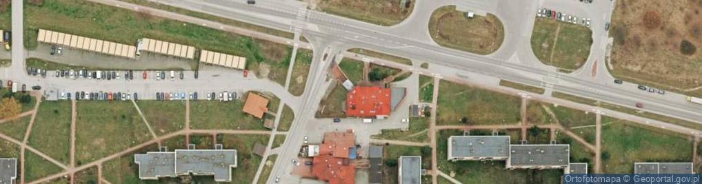 Zdjęcie satelitarne PaczkoPunkt InPost POP-KIE42