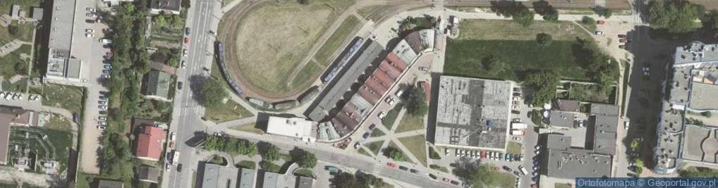 Zdjęcie satelitarne PaczkoPunkt InPost POP-KRA199