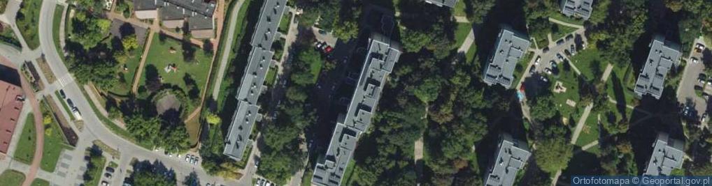 Zdjęcie satelitarne PaczkoPunkt InPost POP-KRA215