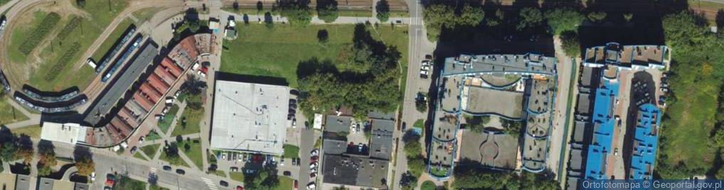 Zdjęcie satelitarne PaczkoPunkt InPost POP-KRA216