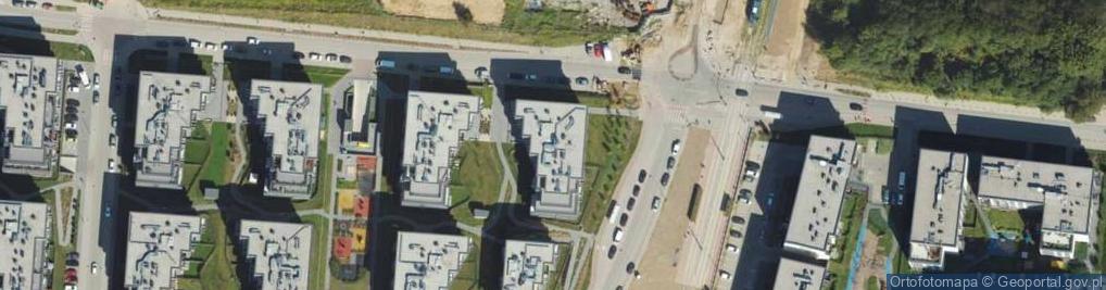 Zdjęcie satelitarne PaczkoPunkt InPost POP-KRA273