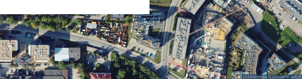 Zdjęcie satelitarne PaczkoPunkt InPost POP-KRA282