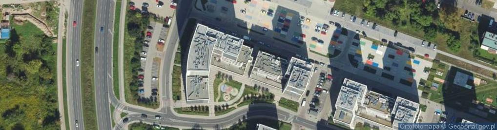 Zdjęcie satelitarne PaczkoPunkt InPost POP-KRA348