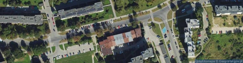 Zdjęcie satelitarne PaczkoPunkt InPost POP-KRA354