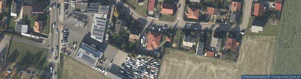 Zdjęcie satelitarne PaczkoPunkt InPost POP-KZW3