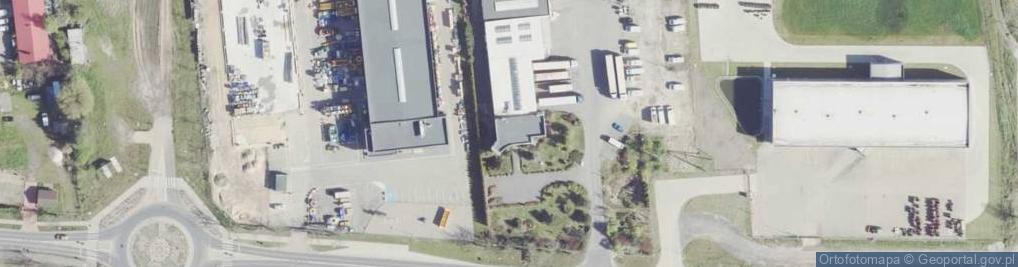 Zdjęcie satelitarne PaczkoPunkt InPost POP-LES9