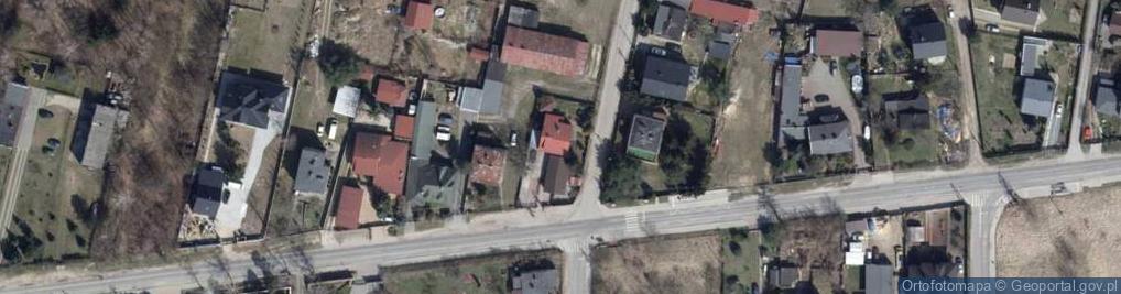 Zdjęcie satelitarne PaczkoPunkt InPost POP-LOD111
